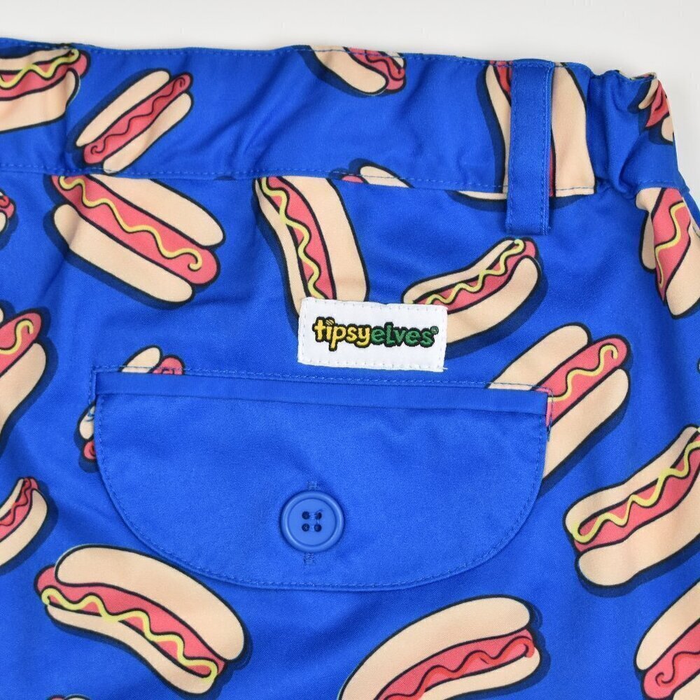 Tipsy Elves Mens Hot Dog Golf Knickers Pants - XXL - Picture 5 of 6